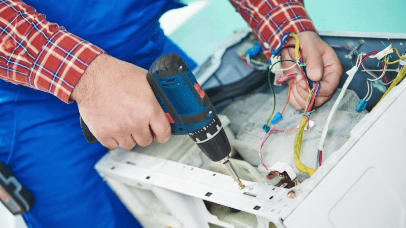 Kartepe Baykan Baykan çamaşır makinesi kart tamiri – Su almama arızası orijinal parça ile giderildi. - Teknik servis örneği